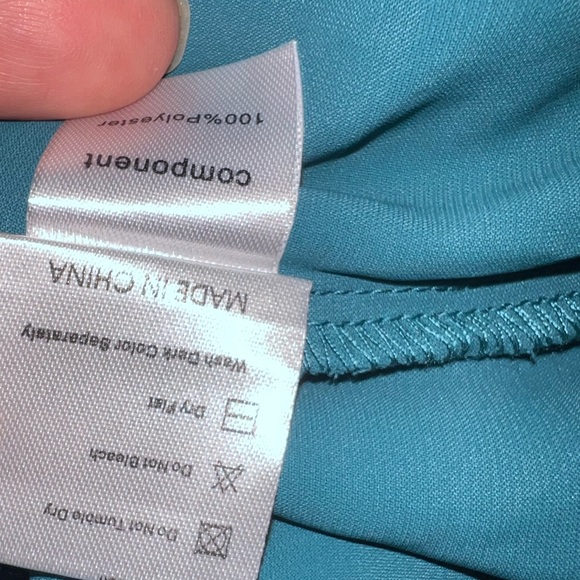 Furnex blouse Turquoise size L for women’s - Picture 6 of 7